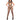 Bodystocking-Ouvert Bodystocking, sexy ouvert Fischnetz-Dessous, erotischer Strumpfbody (1 St) erotischer Netz-Bodystocking, Reizwäsche mit Ouvert